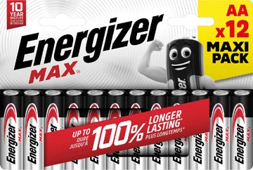 [3778207] Energizer piles max aa/lr06/e91, blister de 12, maxipack