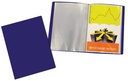 Beautone protège documents, a4, 30 pochettes, bleu