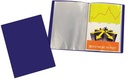 Beautone protège documents, a4, 40 pochettes, bleu