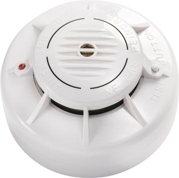 [39962] Fito détecteur de fumée optique avec pile 3v