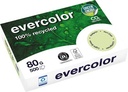 Clairefontaine evercolor, papier couleur recyclé, a4, 80g, 500 feuilles, vert pâle