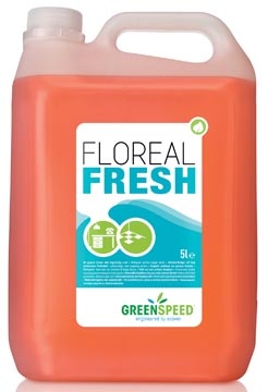 [4001632] Greenspeed détergent universel concentré floreal fresh, parfum de fleurs, flacon de 5 litre