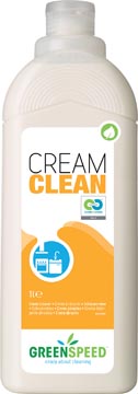 [4002821] Greenspeed crème à récurer cream clean, sans odeur, flacon de 1l