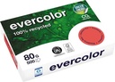 Clairefontaine evercolor, papier couleur recyclé, a4, 80g, 500 feuilles, framboise