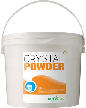 [4003093] Greenspeed poudre pour lave-vaisselle crystal powder, seau de 10 kg