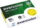 Clairefontaine evercolor, papier couleur recyclé, a4, 80g, 500 feuilles, jonquille
