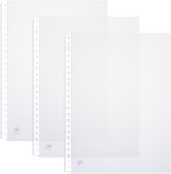 [4009900] Oxford pochette perforée, a4, en pp clair, 23 trous, 90 micron, boîte de 100 pièces
