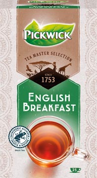[4016612] Pickwick tea master selection, english breakfast, paquet de 25 pièces