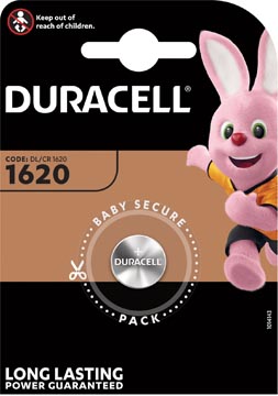 [4030367] Duracell piles bouton specialty electronics cr1620, blister de 1 pièce