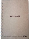 Atoma climate cahier, ft a5, 144 pages, quadrillé commercial