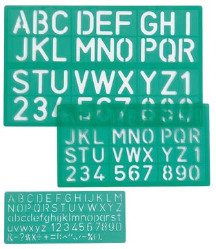 [411052] Linex trace-lettres, set de 3 pièces, blister 1 pièce