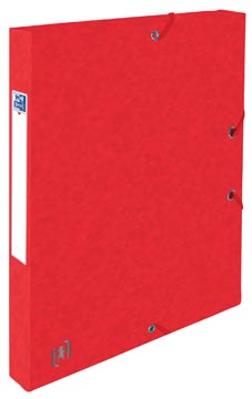 [4114365] Elba boîte de classement oxford top file+ dos de 2,5 cm, rouge