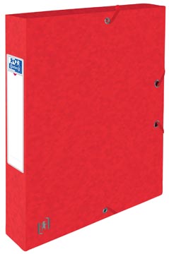 [4114372] Elba boîte de classement oxford top file+ dos de 4 cm, rouge