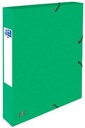 Elba boîte de classement oxford top file+ dos de 4 cm, vert