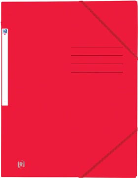 [4116308] Oxford top file+ farde à rabats, pour ft a4, rouge