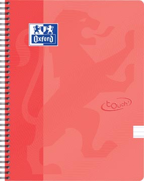 [4118801] Oxford school touch bloc spirale, ft a4, 140 pages, ligné, orange