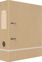 Oxford classeur touareg, ft a4, en carton, dos de 8 cm, beige et blanc