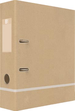 [4141471] Oxford classeur touareg, ft a4, en carton, dos de 8 cm, beige et blanc