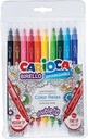 Carioca feutre de coloriage birello color relax, étui de 10 pièces