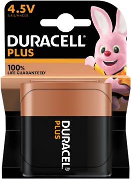 [4146235] Duracell pile plus 100% 4,5v, sous blister