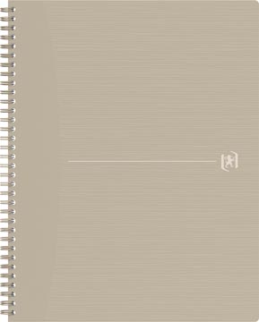 [4150004] Oxford origin cahier spiralé, ft a4+, 140 pages, ligné, sable