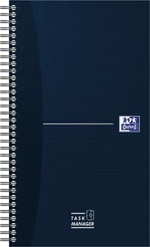 [4163485] Oxford office essentials taskmanager, 230 pages, ft 14,1 x 24,6 cm, bleu