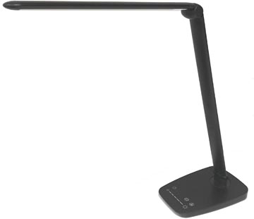 [4165037] Unilux led lampe de bureau twistled, noir