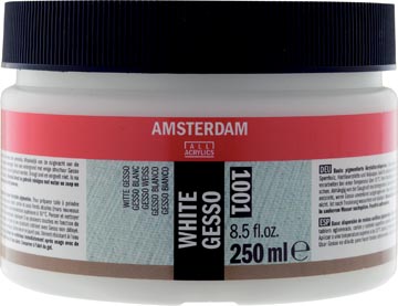 [4173001] Amsterdam gesso blanc, bouteille de 250 ml