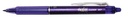 Roller rétractable pilot frixion ball clicker, pointe medium, 0,7 mm, violet