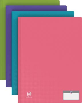 [417588] Oxford memphis protège documents 40 pochettes, couleurs assorties