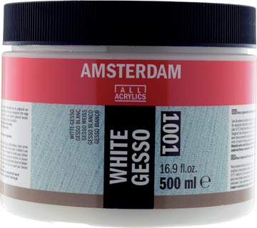 [4183001] Amsterdam gesso blanc, bouteille de 500 ml