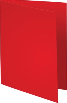 [420012E] Exacompta chemise forever 180, ft a4, paquet de 100, rouge