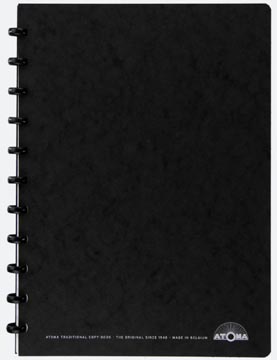 [42022] Atoma meetingbook, ft a4, noir, ligné