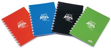 [42422] Atoma my atoma book collection cahier, ft a4, 144 pages, ligné, couleurs assorties