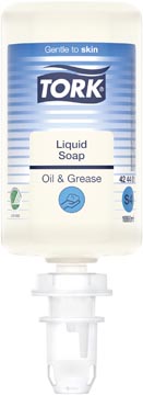 [424401] Tork savon liquide oil & grease, s4 premium, flacon de 1 litre