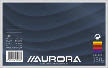 [42460] Aurora fiches colorées ficolor