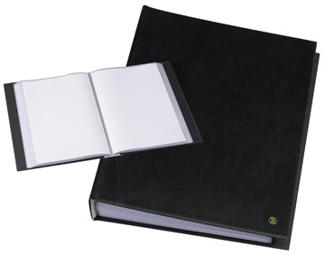 [434171] Rillstab protège-documents, ft a4, 100 pochettes, noir