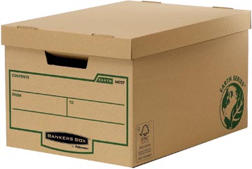 [4470701] Bankers box earth series, boîte rangement, large, dos de 32,5 cm