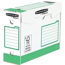 Bankers box basic boîte archivage heavy duty, ft 9,5 x 24,5 x 33 cm, vert, paquet de 20 pièces