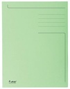 Exacompta chemise de classement foldyne ft 24 x 32 cm (pour ft a4), vert clair, paquet de 50 pièces