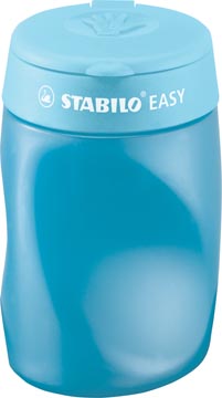 [450120] Stabilo easysharpener taille-crayon, 2 trous, pour gauchers, bleu