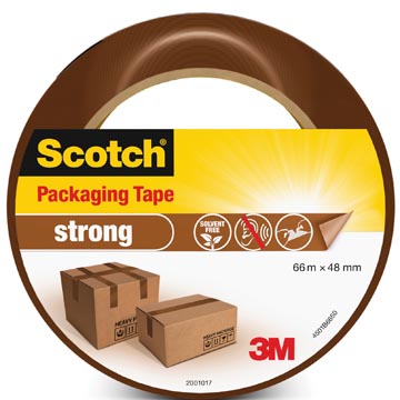 [4501B66] Scotch ruban d'emballage classic, ft 48 mm x 66 m, brun, par rouleau