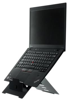[4606553] R-go riser flexible support pour ordinateur portable, noir