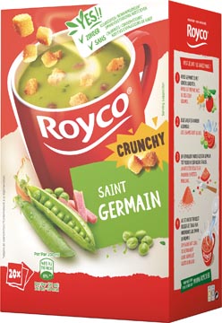 [46580] Royco minute soup st. germain avec croûtons, paquet de 20 sachets