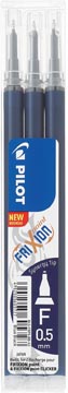 [490250] Pilot recharges pour frixion point, bleu foncé