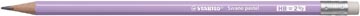 [490803] Stabilo swano pastel crayon, hb, avec gomme, violet
