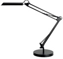 Unilux led lampe de bureau swingo 2.0, noir