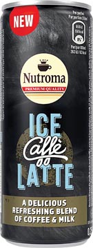 [49715] Nutroma ice caffè latte, canette de 25 cl, paquet de 12 pièces