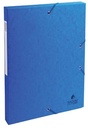 Exacompta boîte de classement exabox bleu, dos de 2,5 cm