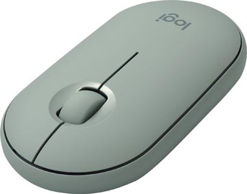 [5030414] Logitech souris sans fil pebble m350, verte